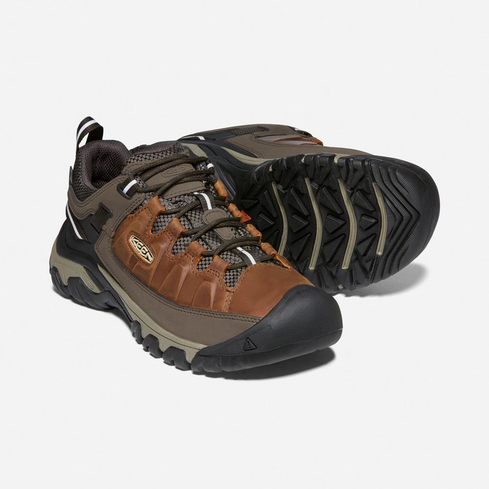 Keen Outdoor Ayakkabı Erkek Kahverengi - Targhee Iii Waterproof - Türkiye SBKY25604